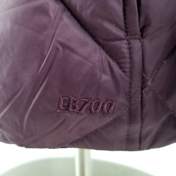 Eddie Bauer Purple EB700 Premium Goose Down Puffer Jacket Women's Size XL - Picture 7 of 11